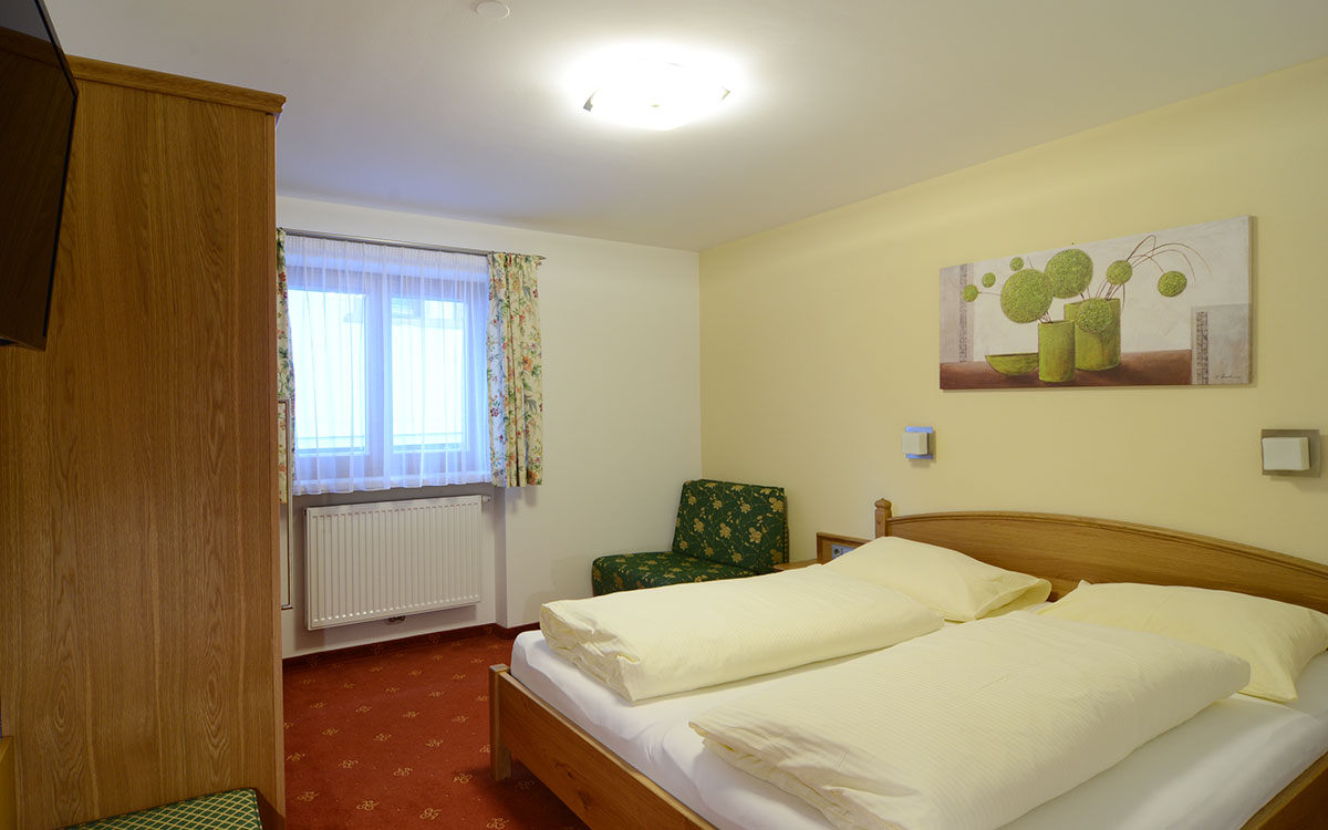 Bergheimat App.B, Schlafzimmer