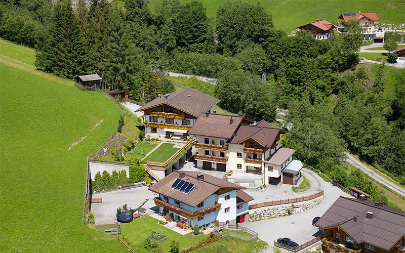 Haus Alpenrose & Bergheimat im Grossarltal im Sommer