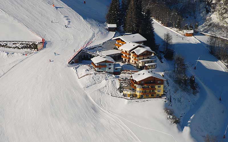 Haus Alpenrose & Bergheimat im Grossarltal im Winter