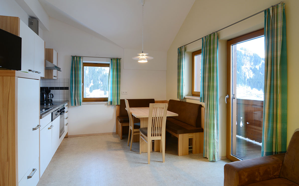 Haus Bergheimat Appartement C grosse Wohnküche